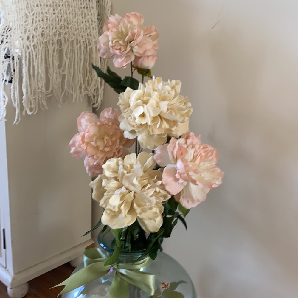 peony faux flowers set home ashland decor - Picture 2 of 12